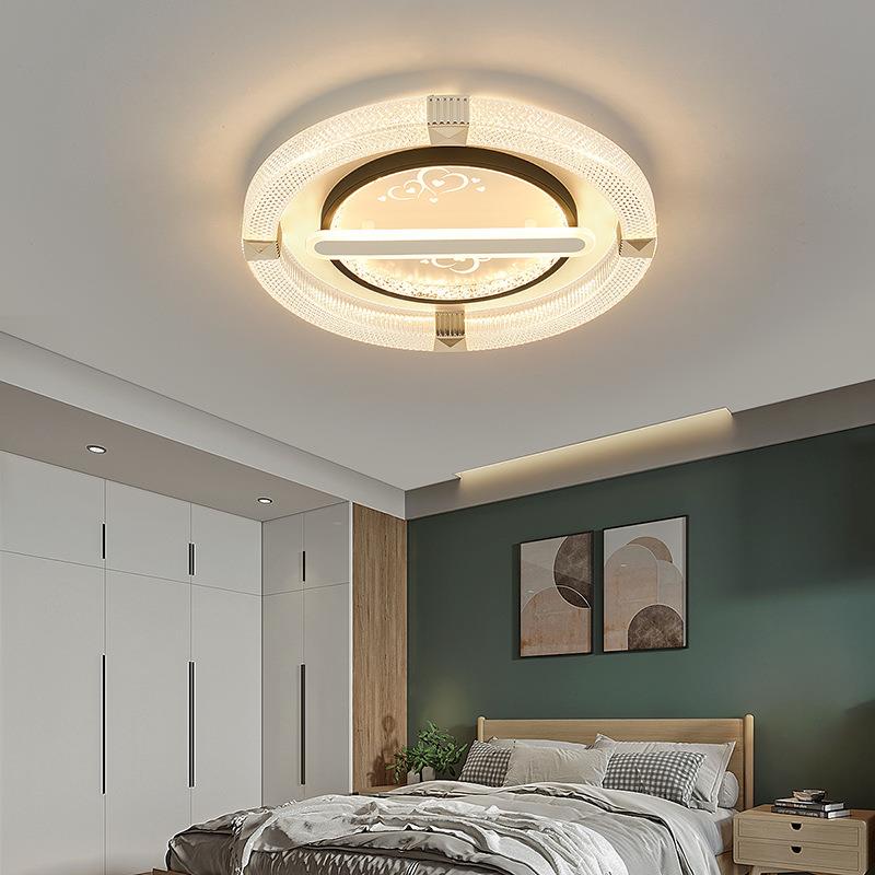 轻奢约顶灯无品牌/圆形卧台室灯现代简客厅灯餐厅厨卫过道吸阳房