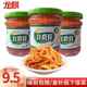 龙麒红油香辣金针菇175g瓶菌菇即食零食香辣开味下饭菜开胃罐装
