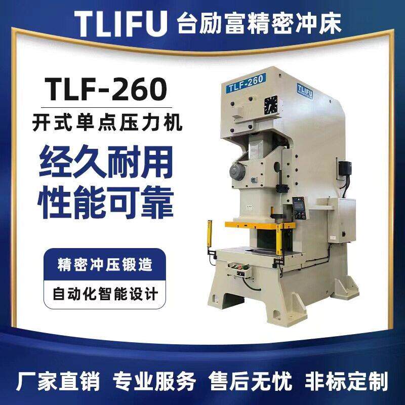 《广东》钢架精密冲床TLF-260开式点压力机台励富速冲床
