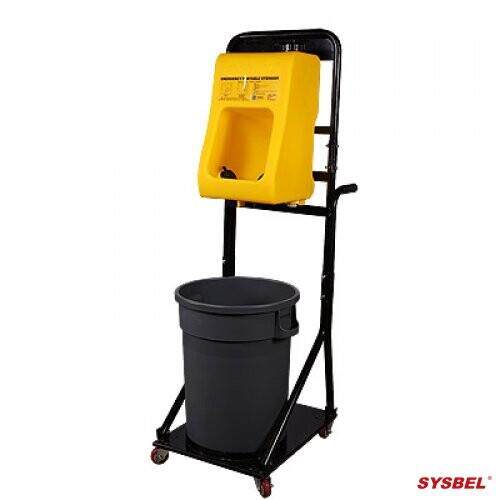 西斯贝尔 便携式洗眼器推车版（B型）WG6000BC实验室 紧急洗眼器