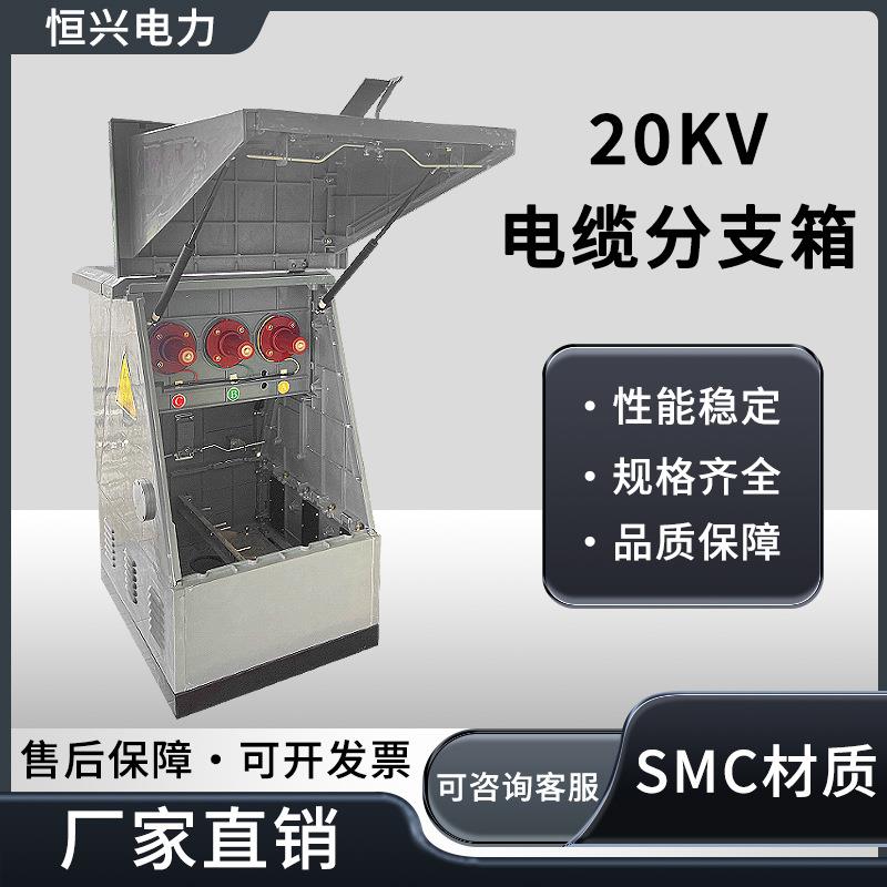厂家直销20KV高压电缆分支箱SMC材质电缆分支箱多规格电缆分接箱