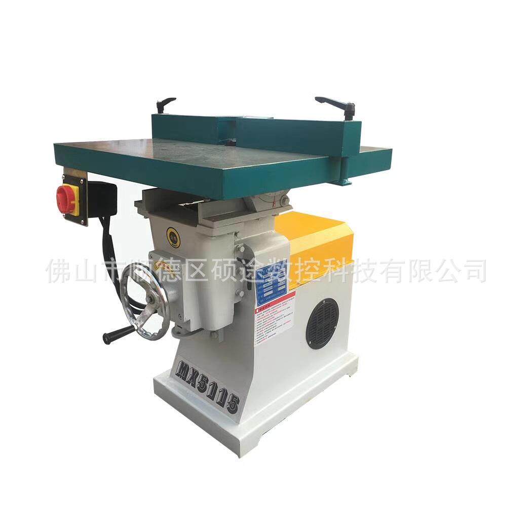 MX5115立式镂铣机重型木工机械亚克力修边机小型立式单轴立铣机