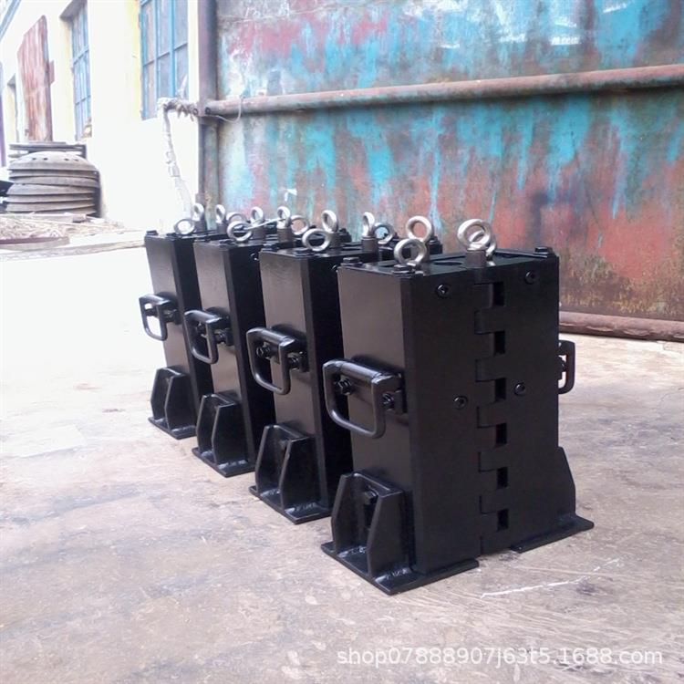 快速卡绳器销轴铰链结构卡绳器结构简单矿用卡绳器20T矿用卡绳器