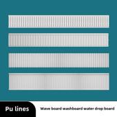 Pu线法式 吊顶钢琴线搓板水滴线波浪板可用于涂边挂线