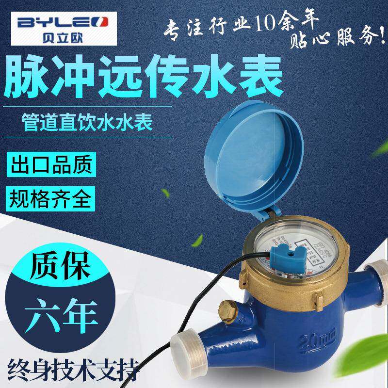 酒店用脉冲远传电子智能水表机电分离可视宿舍管理水电表