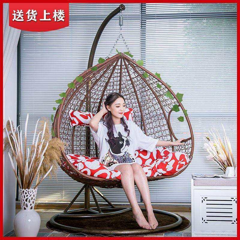 吊篮藤椅吊椅吊床阳台卧室秋千摇椅室内懒人椅户外成人摇篮休闲椅