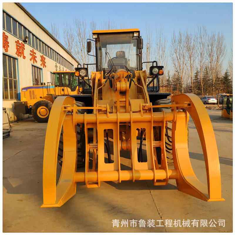 实力工厂专业生产大型装载机50铲车抓木抓草机wheelloader销售