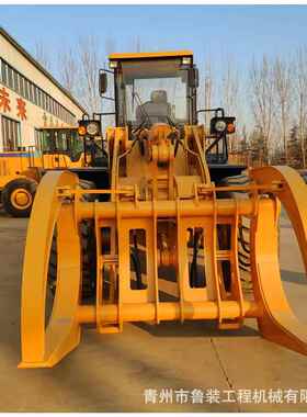实力工厂专业生产大型装载机50铲车抓木抓草机wheelloader销售