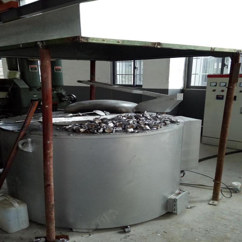 合金熔炉坩埚式电熔铝炉有色金属低熔点380V大功率坩埚式电熔铝炉