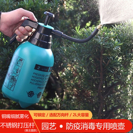 手动气压式喷壶消毒专用压力，壶浇花洒水壶喷雾家用园艺绿植浇水壶