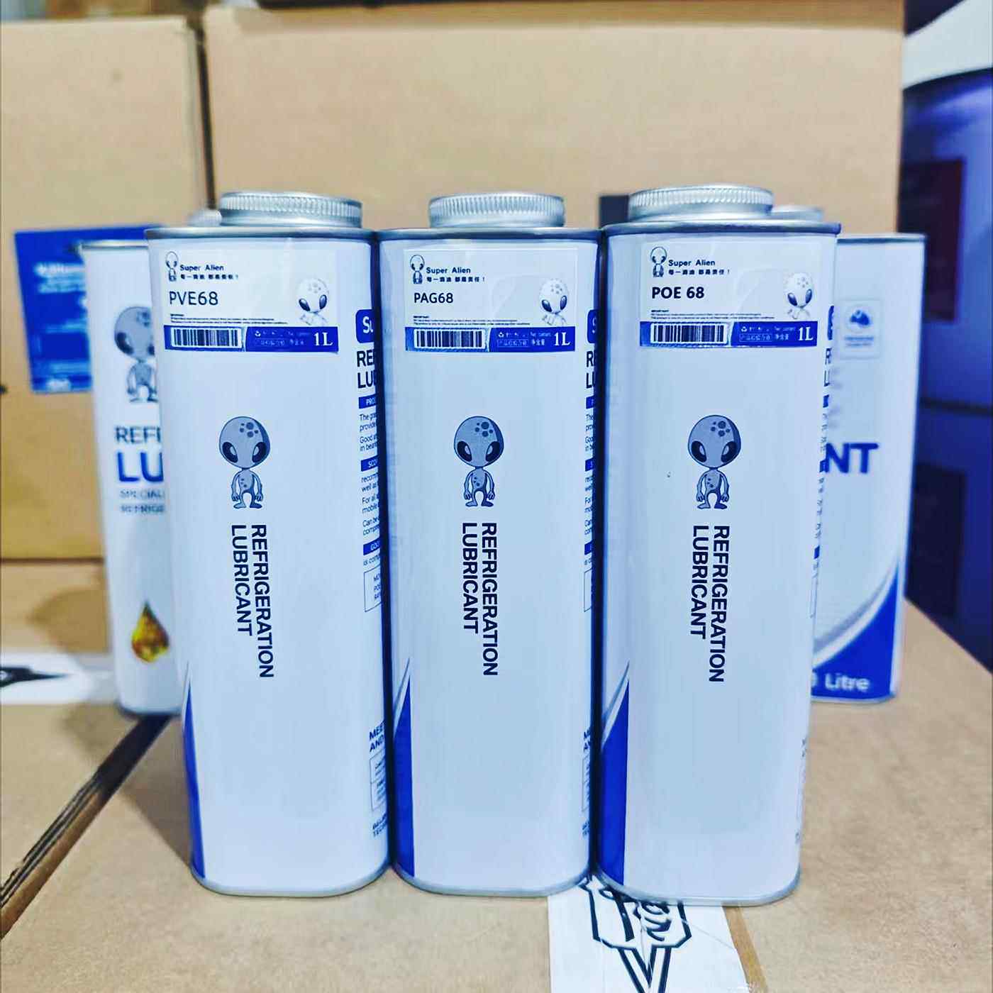 汽车空调冷冻油PVE68 空调压缩机润滑油POE 68 PAG68汽车压缩机