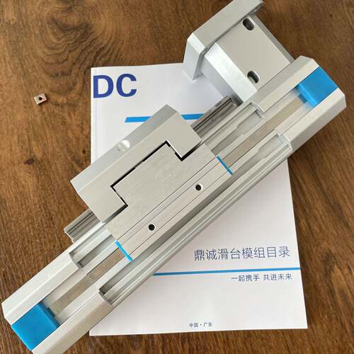 直线滑台模组鼎诚DC64A-TB皮带模组玻璃贴膜直线滑台模组超长行程