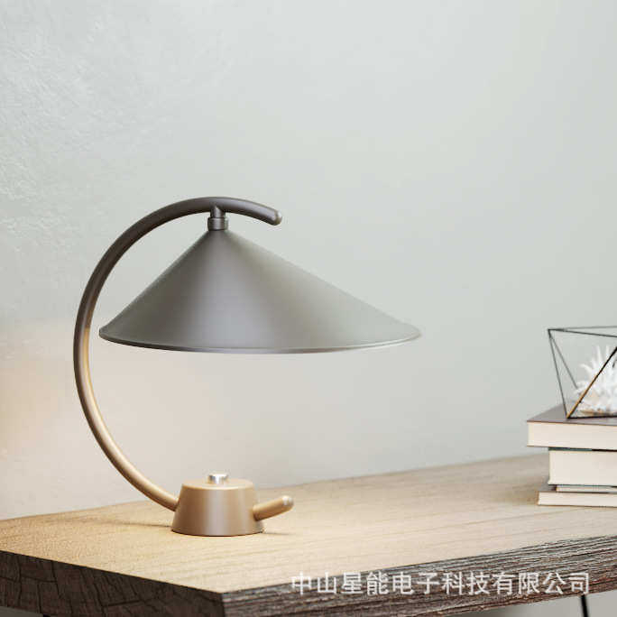 爆款装饰台灯餐厅咖啡厅酒吧氛围桌灯复古触摸卧室充电床头灯