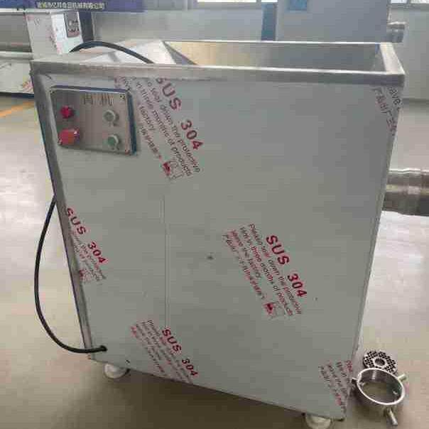 冻肉鲜肉大型商用绞肉机120型冻肉绞肉机不锈钢304绞肉设备