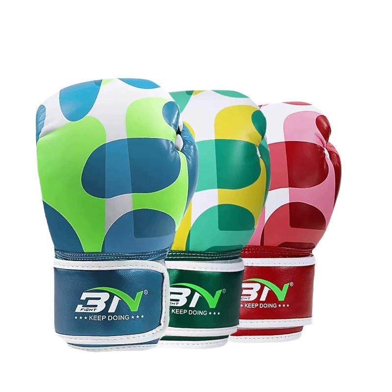 4oz儿童男童女童全指搏击泰拳拳击散打手套拳套武术打沙袋训练