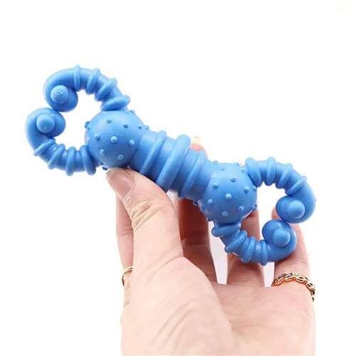 1pc Pet Chew Toy Soft TPR Small Dogs Teeth Grinding Chewing