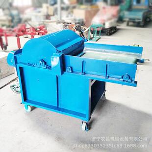 椰棕除杂开松机纺纱下脚料开散机中空涤纶短纤维开花机