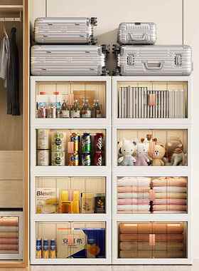 众之亿飘收柜空间利窗用窗置物柜OLL台置物架折叠阳台储物柜防晒