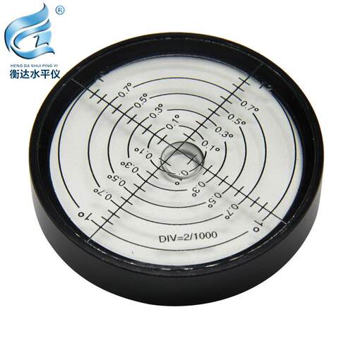 带磁万向水平仪水水准泡圆形带夜光水准仪气泡水平尺水准器