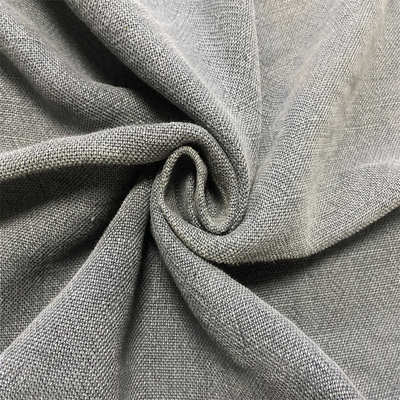 YF 纯亚麻布料 麻棉雨露麻布料 沙发靠垫坐垫软包抱枕布桌布面料