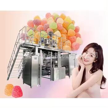 316材质酵素软糖生产线 全套酸柠檬软糖机 316材质芥末味软糖设备