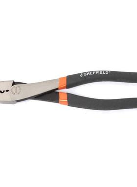 钢盾工具8寸双色麻柄压线钳压接钳S035008