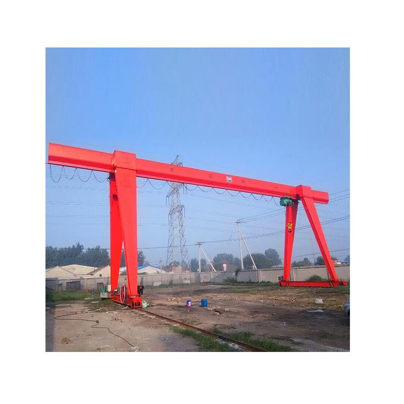 MH型包厢式电动遥控龙门吊货场吊运电动遥控轨道行车可移动龙门吊