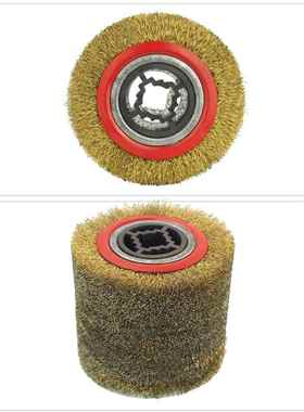 用钢丝拉轮丝轮木纹还原拉丝轮除动锈钢丝钢丝球TB-59985电拉丝机