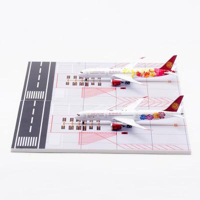 仿真机场 停机位场景 模型1:400飞机模型 客机停机坪 硬质PVC材质