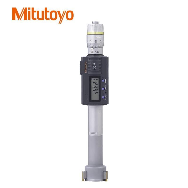 原装日本三丰量程75~88mm钛涂层测针数显三点式孔径千分尺468-172图片