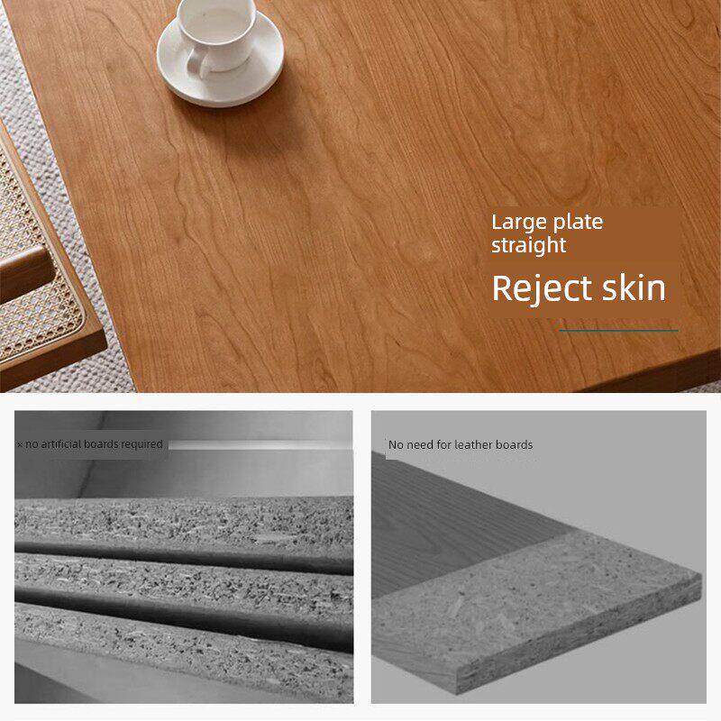 北欧轻奢全实木会议桌简约现代大板桌大型培训洽谈职员办公桌长条