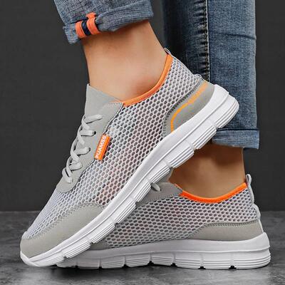 Men Sneakers Summer Mesh Running Shoes Lightweight and Breat