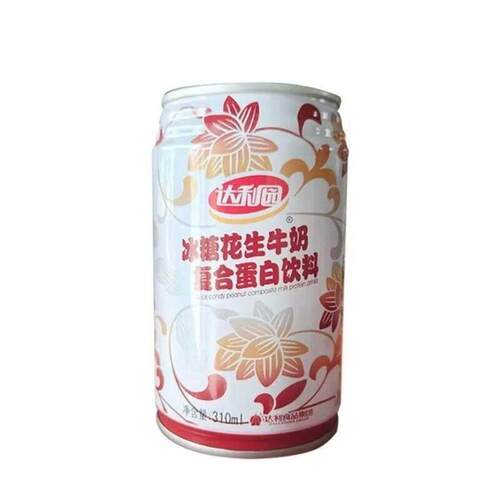美味冰糖花生牛奶覆合蛋白饮料310ml*20整箱