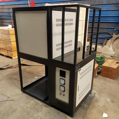 建材陶瓷高温熔块炉1.6L熔块炉1700℃熔玻璃炉上加料下出料