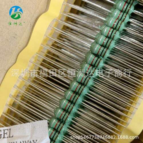 直插件色环电感AL0510-102K 色码电感1W 1MH 5*10mm AL0510-102K