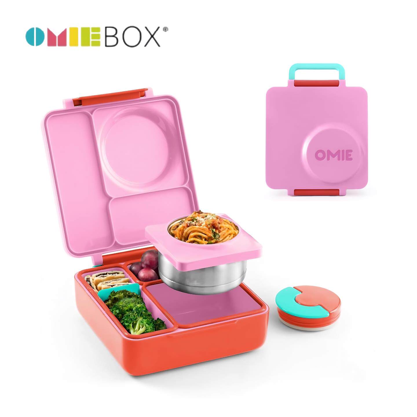 美国OmieBox V2小学生餐盒儿童保温便当盒可携式防漏便当盒手提餐
