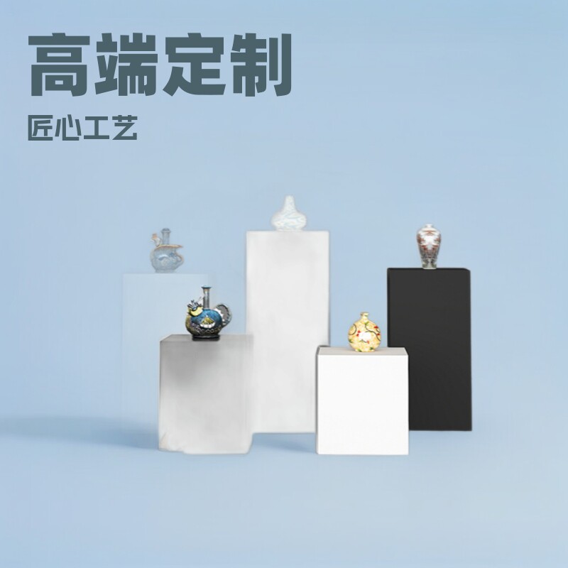 商用展台陈列柜直播摄影道具