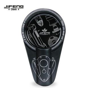 JIFENG雪茄烟灰缸创意金属灭烟器便携式轻奢家用个性家用雪茄烟缸