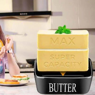 Butter Dish with Lid Large Ceramic Butter Holder with