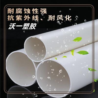 河北供应PVC排水管硬质PVC管塑料管落水管PVC异型号水管