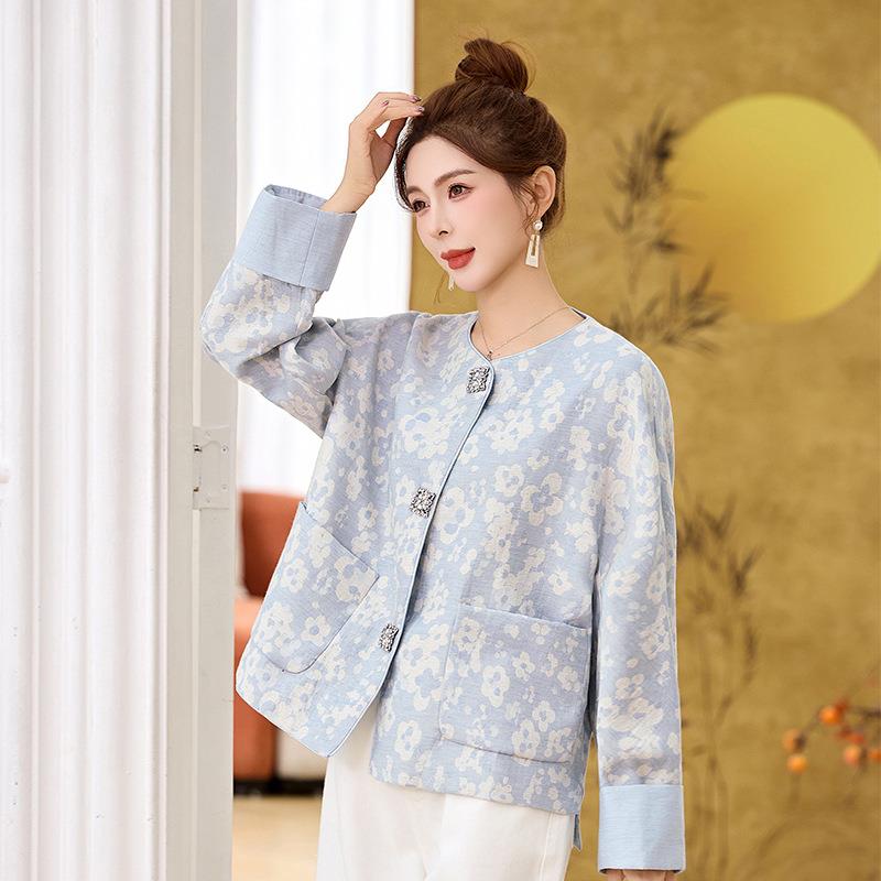 小香风外套女年新款爆款上春秋洋气时高端高小个子档ZYI5005J短尚