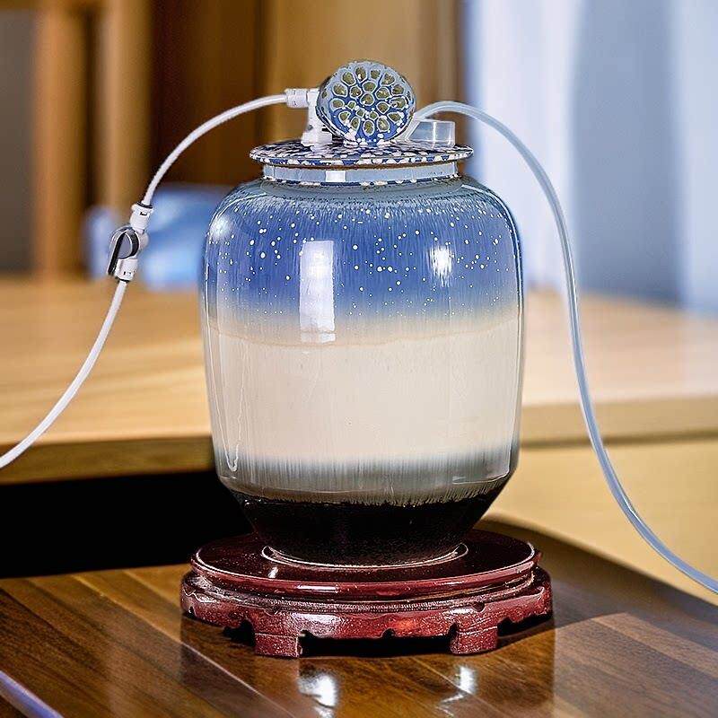 家用纯净矿泉水桶陶瓷茶台泡茶饮水机茶吧机专用自动抽水储水空桶