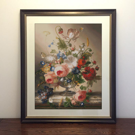 威廉姆斯花瓶十字绣2024油画，自己绣手工客厅卧室，线绣花卉系列