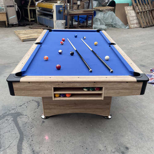 新款8尺折叠台球桌 成人室内家用型桌球台2合1 Pool table