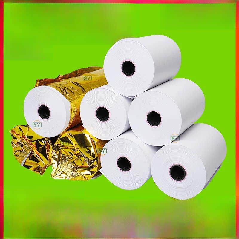 高清热敏收银纸80X60厨房打印纸80mm热敏打印纸80×60厨房打印纸8