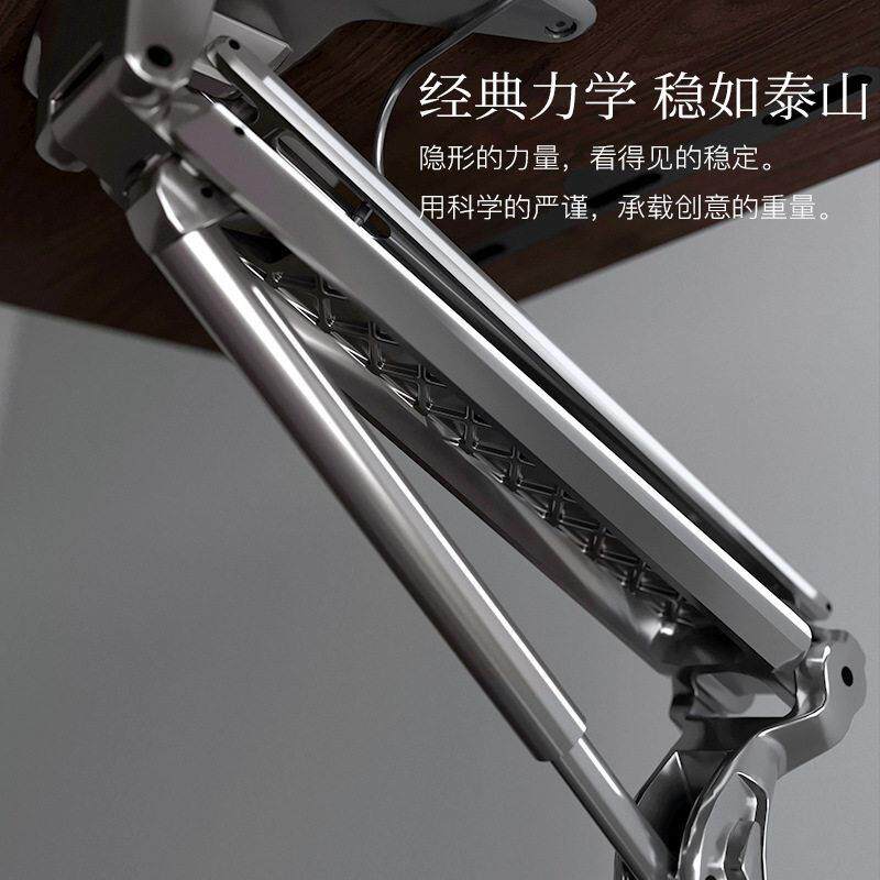 气动升降电脑桌站立式工作台家用写字办公桌小型笔记本可移动书桌