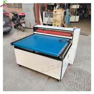 800mm薄纸滚压机 厚纸双辊滚筒整平机 塑料板海绵板台式 压平机