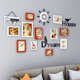 照片墙组合批发相框画框婚纱照影楼创意挂墙免打孔相片墙装 饰ins