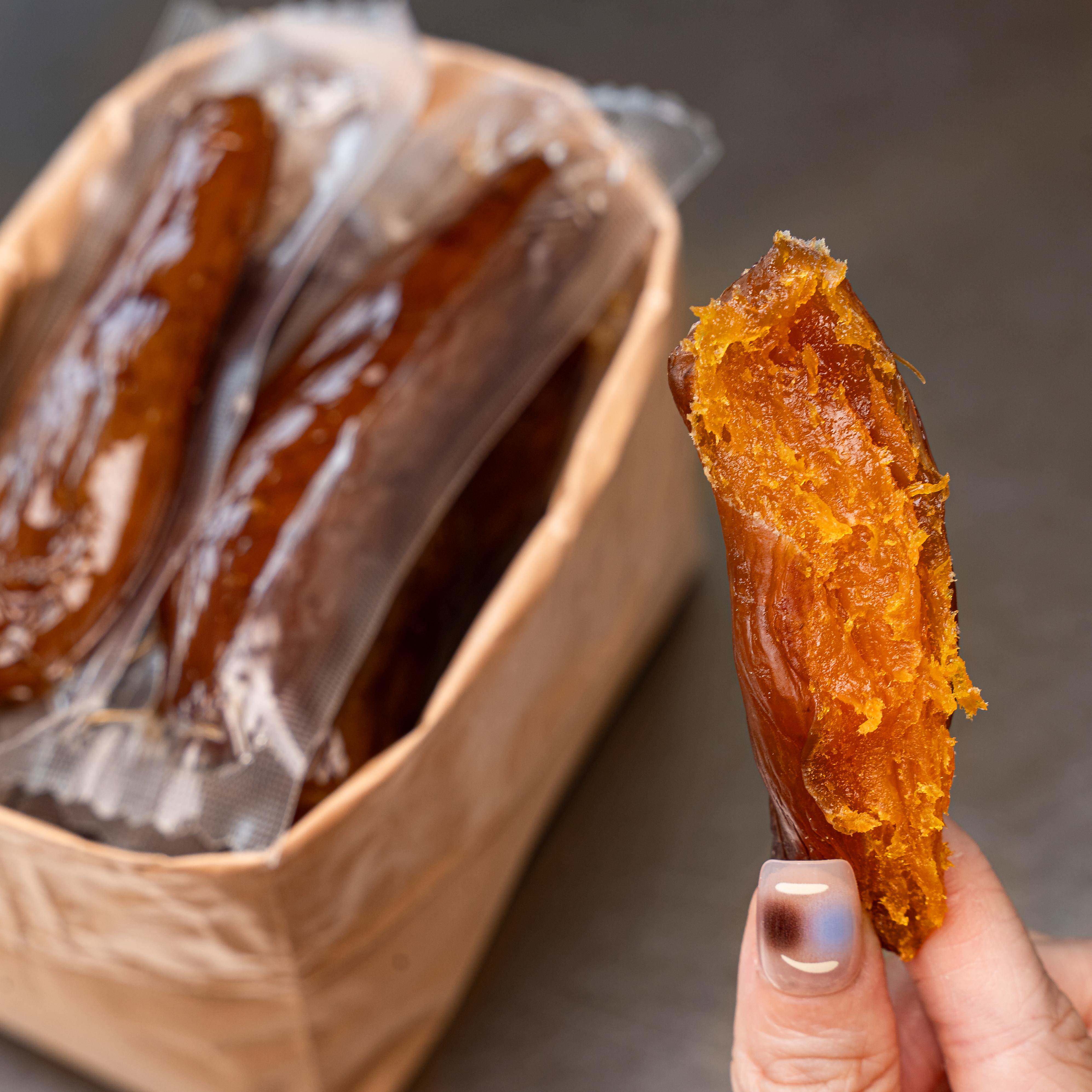 山川游礼丽水高山倒蒸红薯干带皮番薯干独立包装健康零食