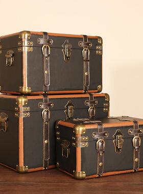 古童宝复藏儿百宝子箱藏宝木箱收纳整理箱摄影道具橱DH500窗样板